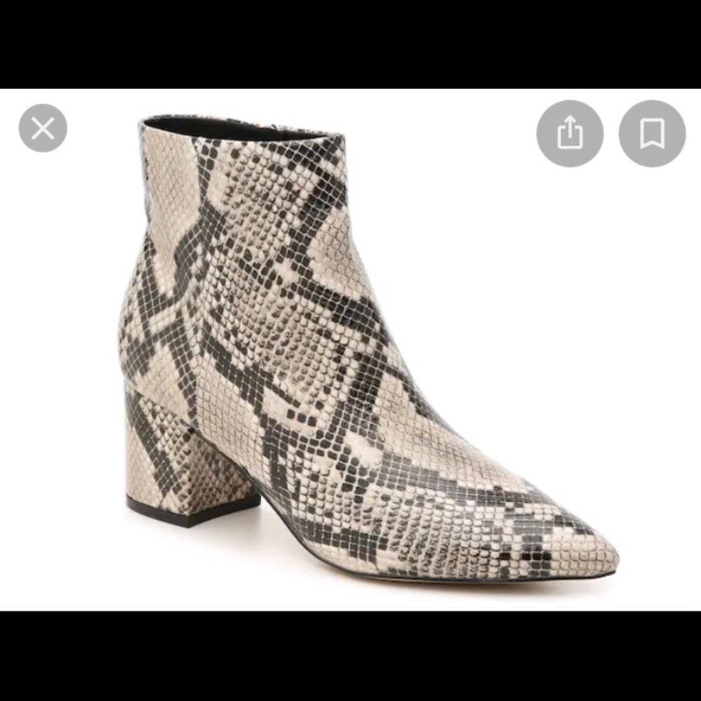 Marc Jacobs Jelly 3 Snake Print Bootie